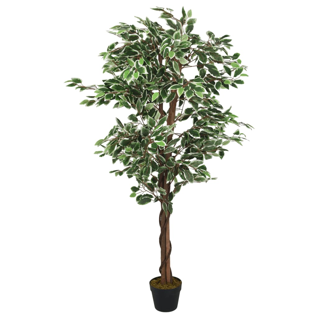 Artificial Ficus Tree 756 Leaves 150 cm Green